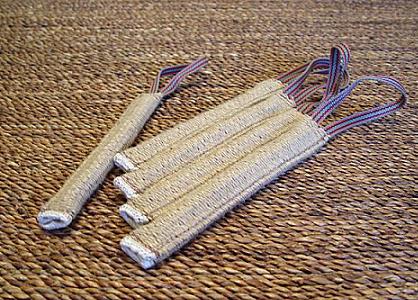 pcket toy made of jute