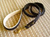 Braided Handcrafted Leather Dog Leash